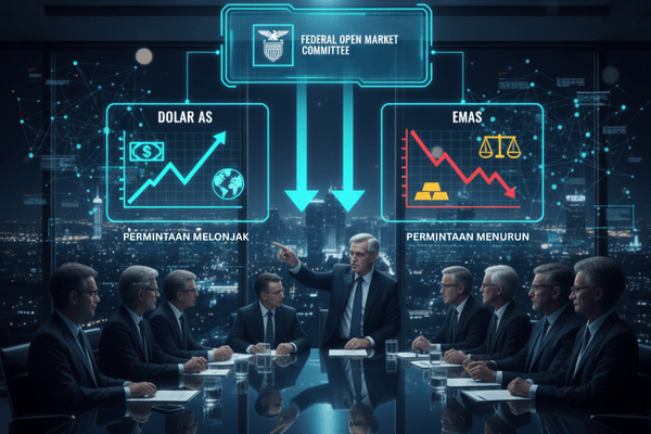 ilustrasi dari apa itu fomc dan impactnya - ultima markets
