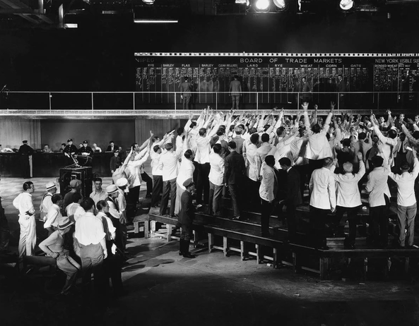 Suasana Bursa Saham Dahulu